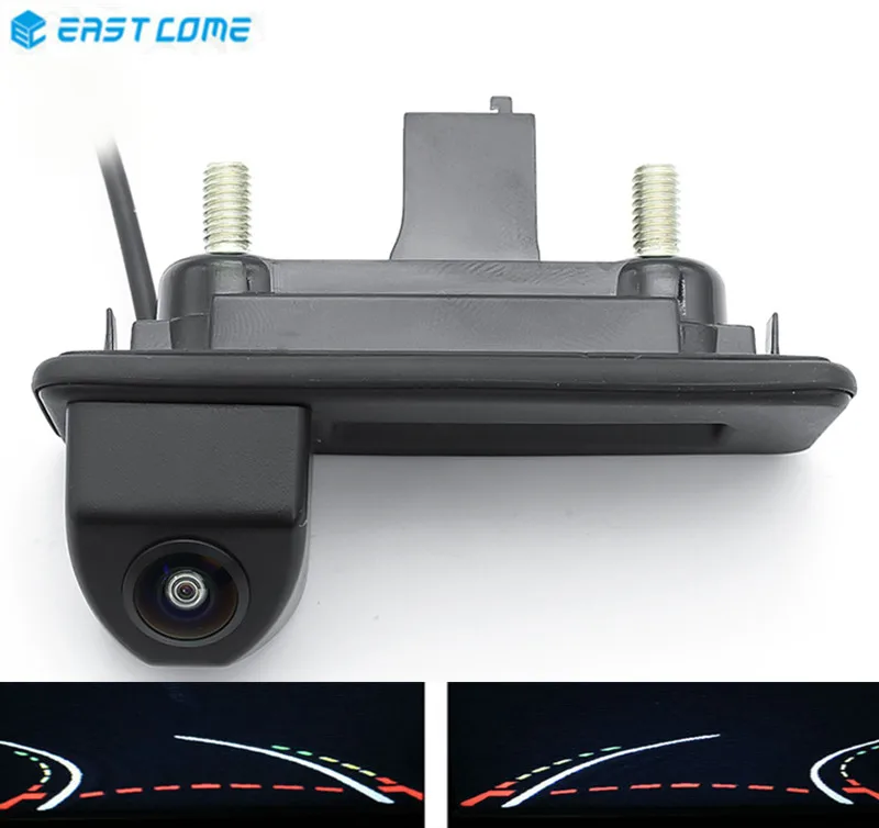 

Trajectory Tracks 1080P Reverse Car Rear View Camera Trunk handle For Volkswagen Skoda Fabia Octavia Yeti Audi A1 A3 Car Camera