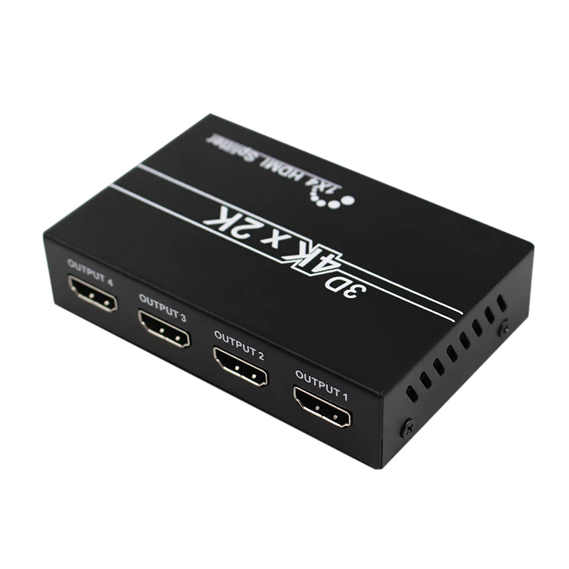 Сплиттер усилитель HFES 4K 3D Hdmi 1 в 4 выхода переключатель для o HDTV Full HD 1080P