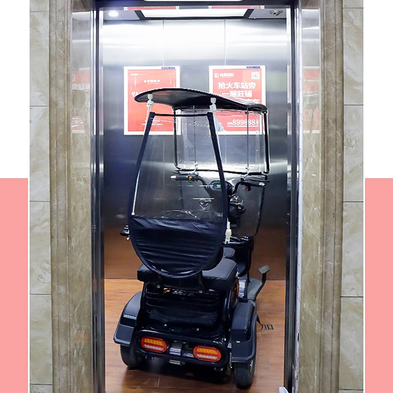 2021 Взрослый мужской женский трехколесный мотоцикл навес зонт-тент Электрический