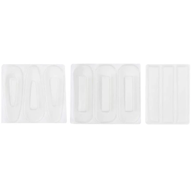

Hair Clip Barrette Making Kit, DIY Jewelry Casting Tool Crafts Epoxy Mold (2Pcs)