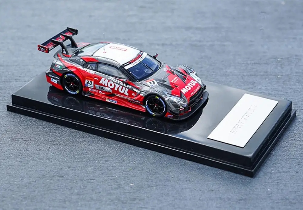1/64 Nissan SUPER GT GT500 ралли#23 литье под давлением модель автомобиля коллекция подарок