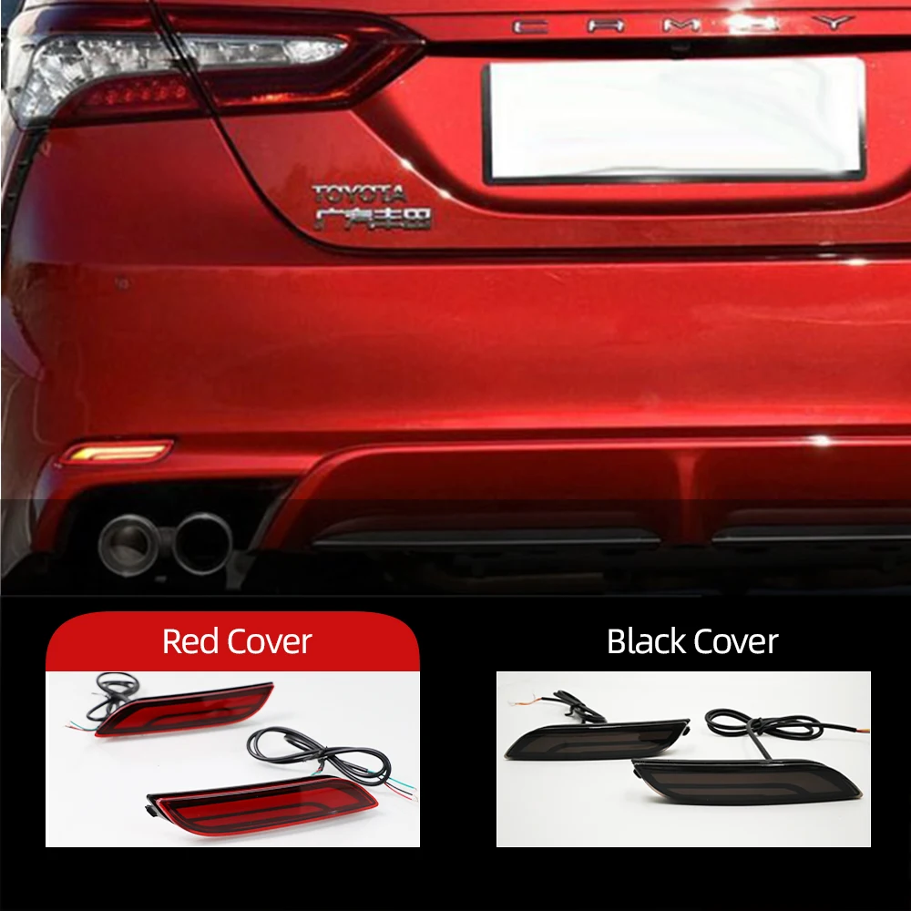 2 шт. Светодиодный отражатель для Toyota Camry 2018 2019 2020|Фара авто в сборе| |