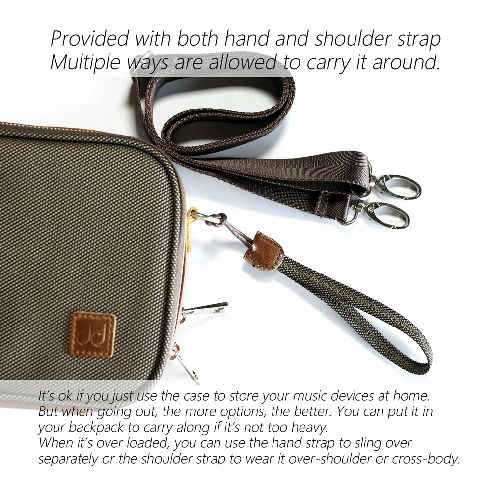 DD ddHiFi C 2020 индивидуальный Hi Fi чехол для переноски сумка хранения аудиофилов DAP DAC и