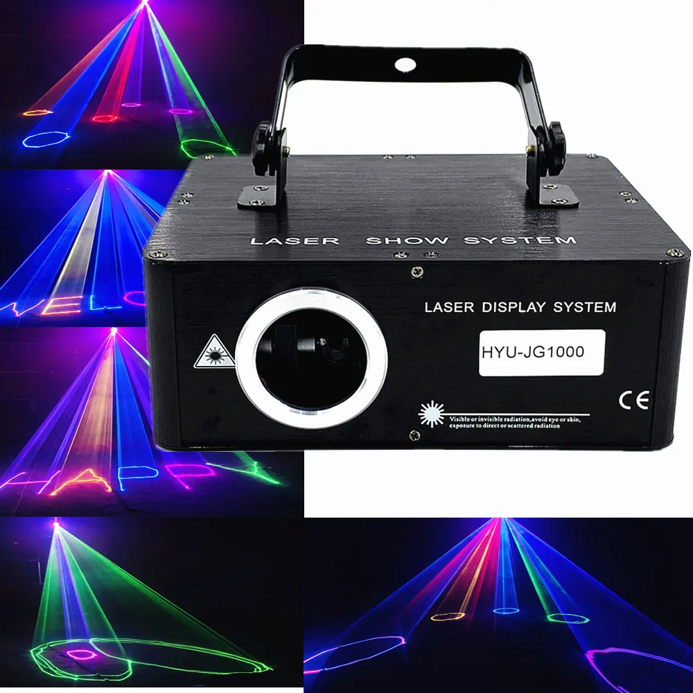 2000 МВт DMX 512 сканер лазерный светильник RGB Красочная вечерние Рождество DJ