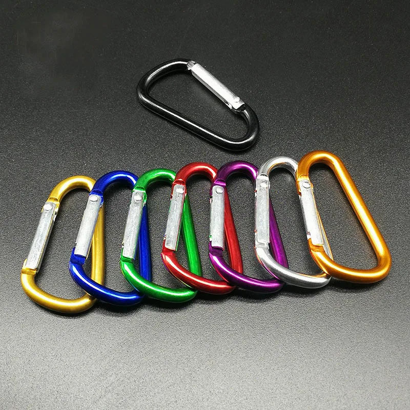 1 шт./5 шт./10 шт. карабин для скалолазания алюминиевый сплав d-образные