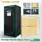 MarsHydro TS 1000W Затемняемый светодиодный светильник для выращивания Полный спектр Гидропонная система для комнатных растений с растущей палаткой светодиодная лампа квантовая плата