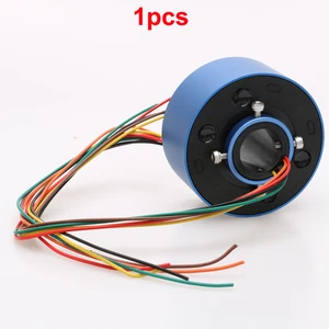 1 шт., кольцо-скользящее диаметром 25,4 мм, 6 каналов, 10 А, кольцо-скользящее диаметром 85 мм, кольцо-скольжение с отверстием