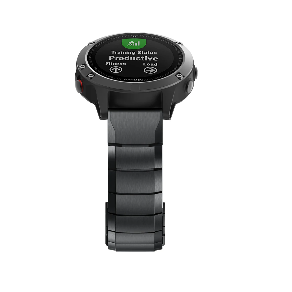 Ремешок на запястье для Garmin Fenix 6 6X 6S pro/5S 5 5X plus 3 3HR нержавеющая сталь
