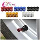 Колпачки на клапаны автомобильных шин Color My Life, 4 шт.комплект, из алюминиевого сплава для Nissan X-trail T32 2014-2020, аксессуары
