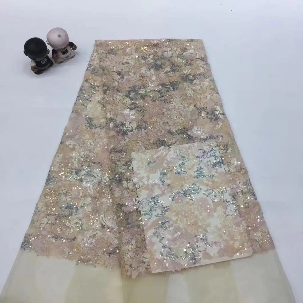 

5 ярдов/пакет, разные цвета, вышивка блестками, модная новая ткань, используемая в свадебном плате, дизайн XX506 #