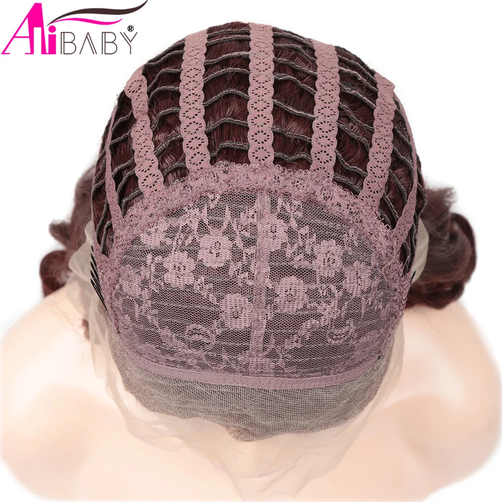 Длинный синтетический парик на сетке спереди для чернокожих женщин термостойкие