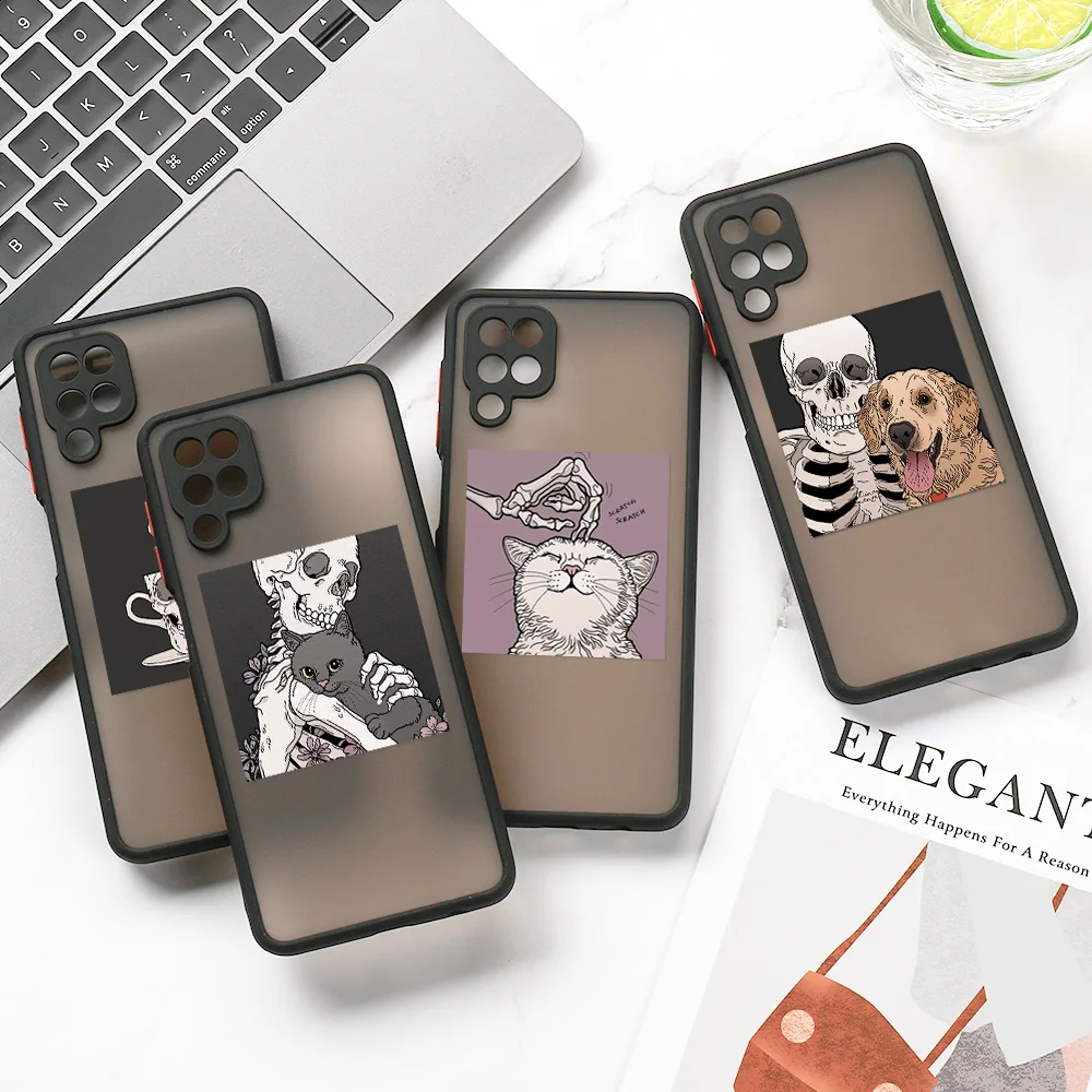 

S21 Case for Samsung A12 Galaxy A51 Case A52S 5G A31 A72 A21S A32 A71 M31 A03S Funda S20 FE S22 Ultra A50 A30 A20s A11 A22 Cover