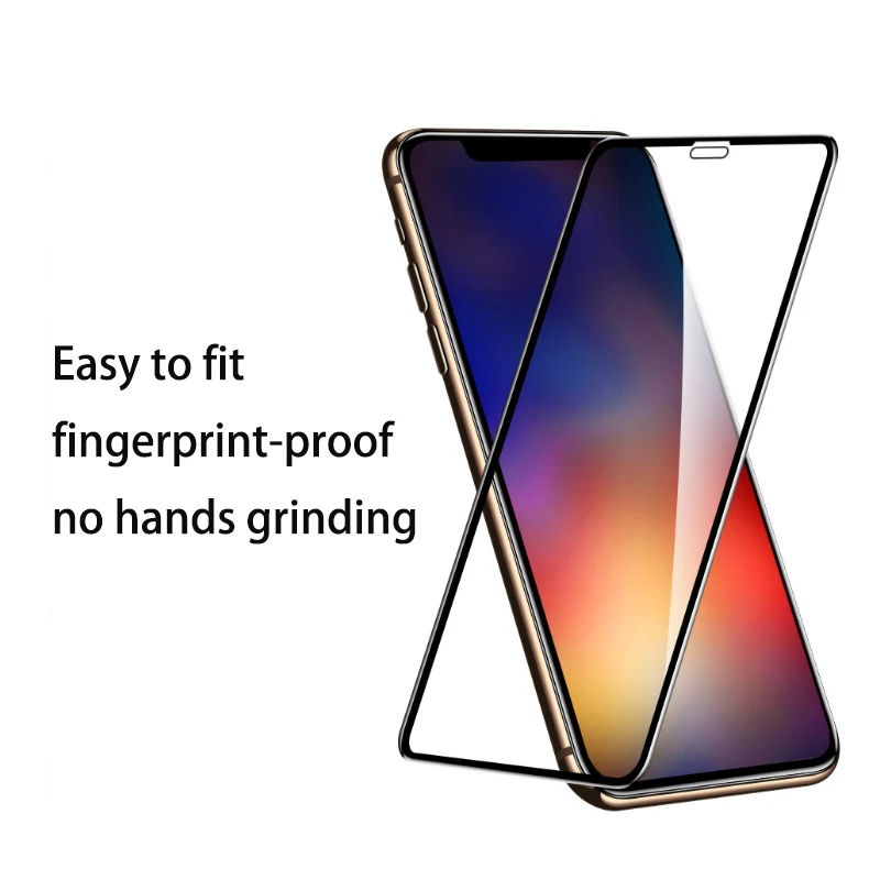 HD Закаленное стекло протектор экрана для iphone 11 pro Max защита защитное на | Мобильные