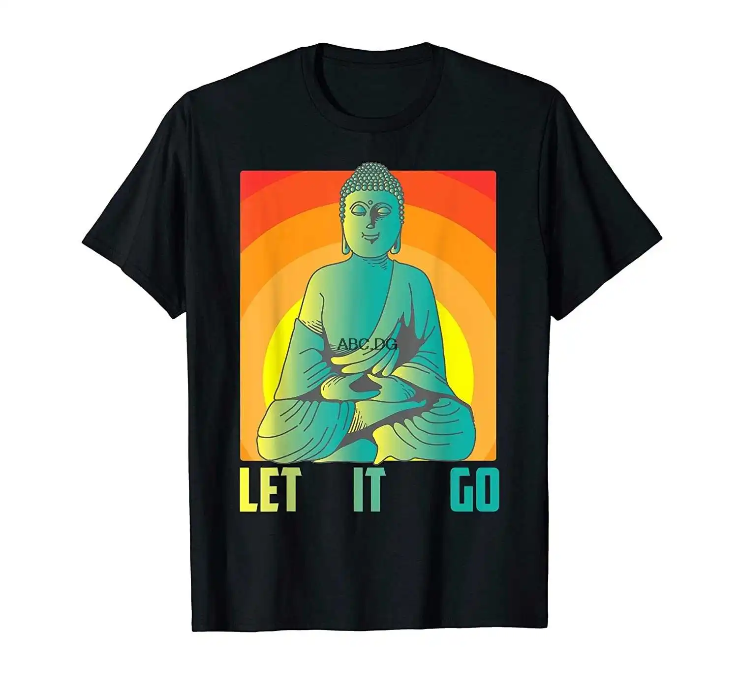 

Let It Go Cute Great Meditation Buddha Gift T-Shirt