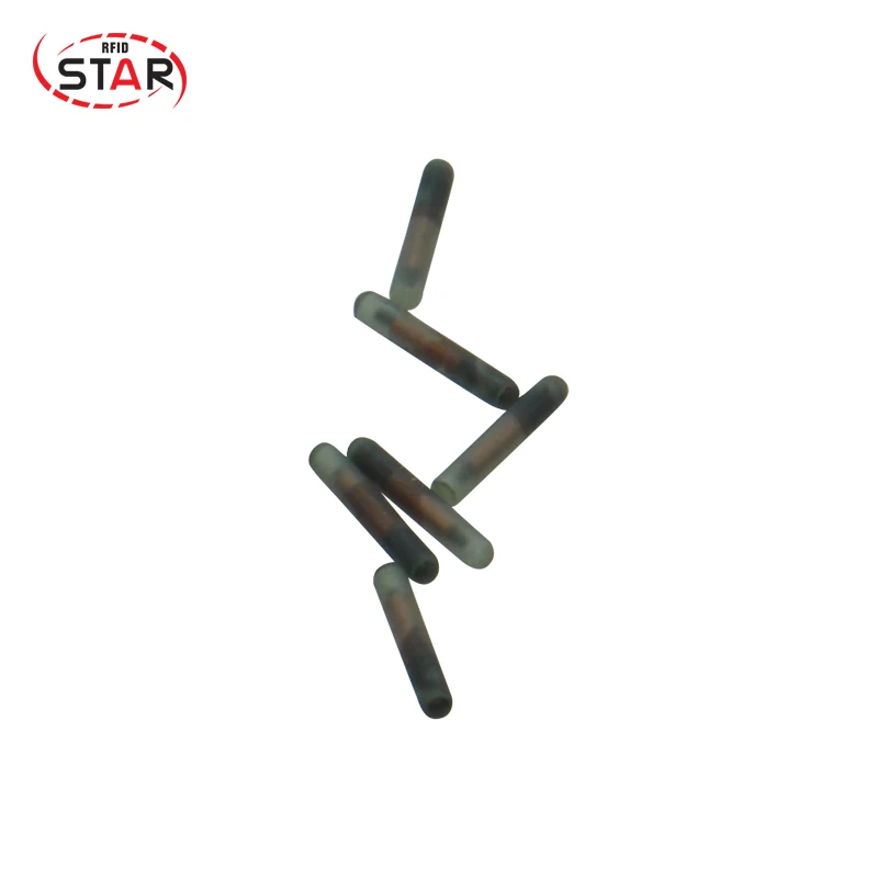 70pcs 1.25x7mm FDX-B 134.2KHz Animal Microchip Dog Chip Cattle Rfid Tag For Animal microchip only