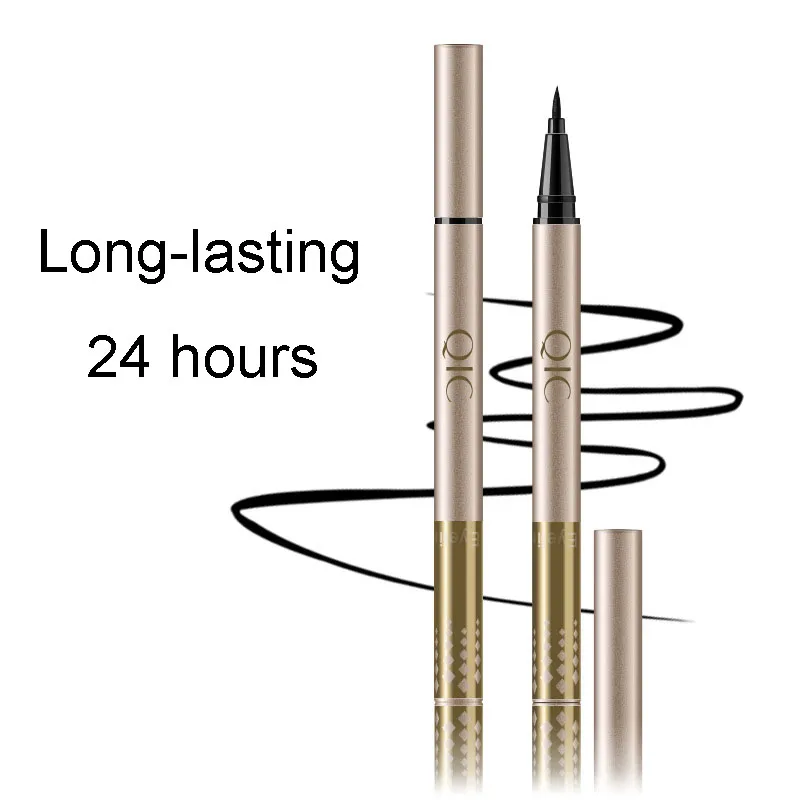 

A2 Black Eyeliner No Dizzy Long-lasting Full-Bodied Eye Liner Pen Waterproof Liquid Eyeliner Beauty Pencil Eyebrow