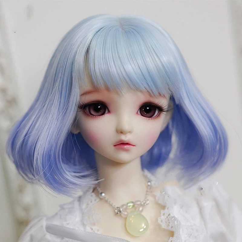 

Парик для шарнирной куклы MSD MDD Minifee Sd Yosd Blythe, аксессуары для кукол, короткий парик для куклы, 1/3 1/4 1/6