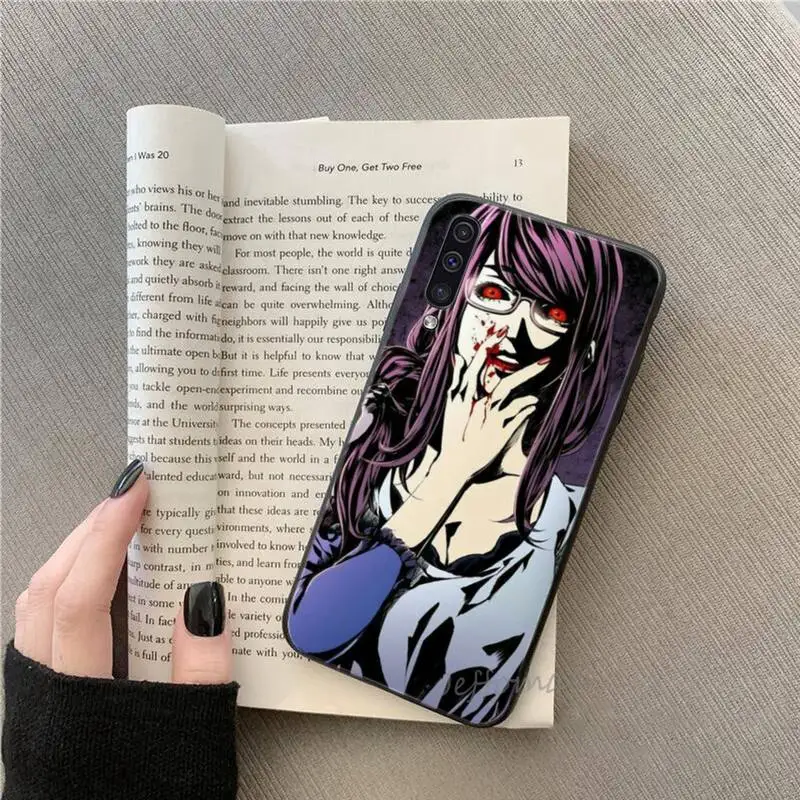 

Rize Kamishiro Tokyo Ghoul Phone Case For Samsung galaxy S 7 8 9 10 20 edge A 6 10 20 30 50 51 70 note 10 plus