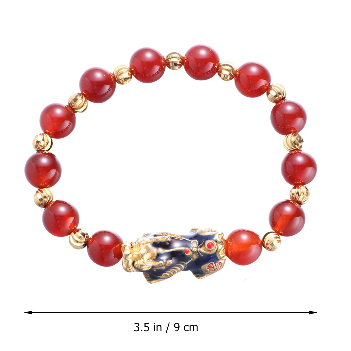 1 шт. передачи бисер браслет Россыпное Золото Храбрый обсидиан Thermochromic ювелирное