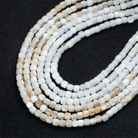 34mm mini cylindrical freshwater pearl high quality spacer loose beads making jewelry diy elegant bracelet necklace accessories