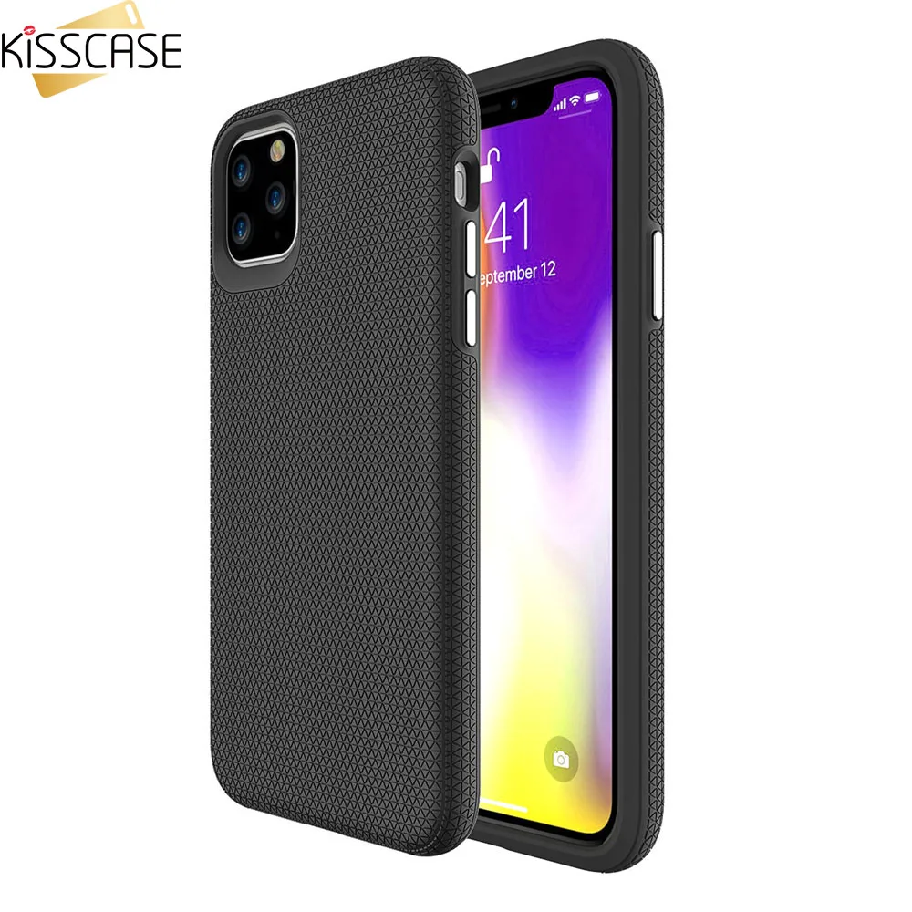 KISSCASE 2 in 1 Phone Case for Samsung Note 8 9 S8 S9 S10 Plus 5G Funda TPU+PC Net Shield A80 90 |