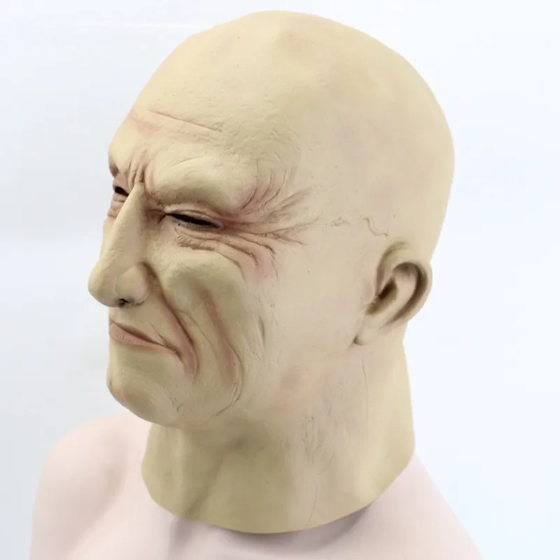 Новинка Реалистичная маска для пожилых мужчин бруйзер силиконовая украшение