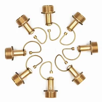 5pcs brass misting nozzles g type refractor atomizing sprinklers head farming watering tools gardening irrigation accessories