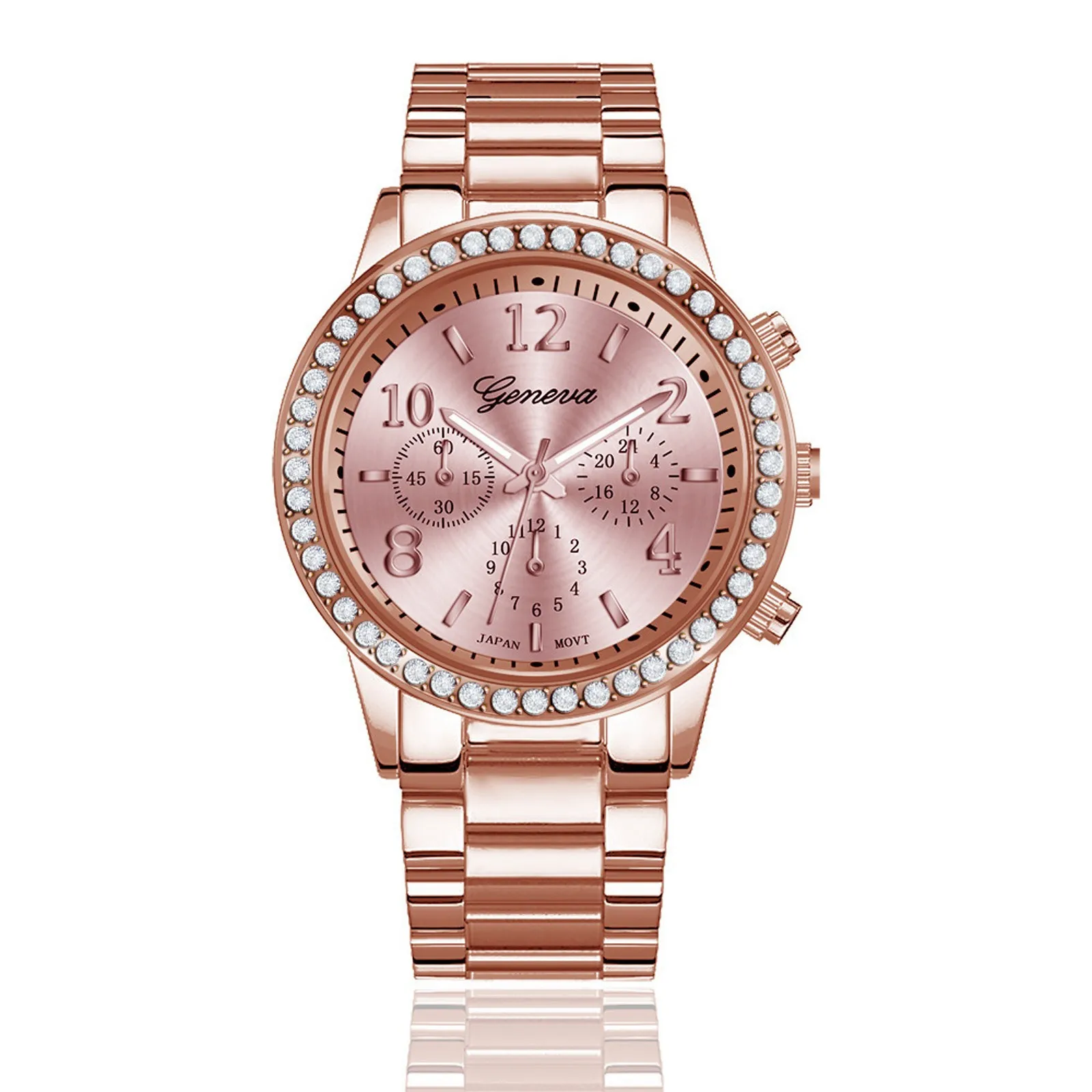 

Fashion Women Stainless Steel Watch 2021 Top Brand Luxury Lady Wrist Watch Leisure Ladies Quartz Wristwatch Relogio