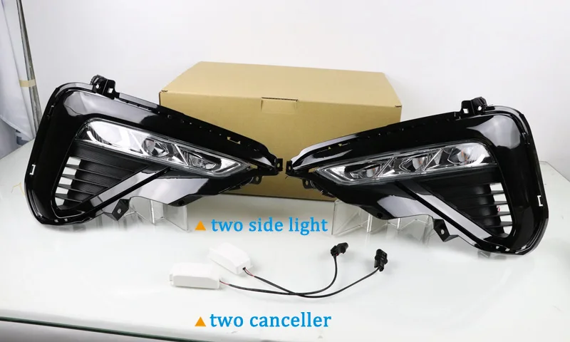 1 пара для Kia K5 Optima светодиодный DRL Дневной ходовой свет дневной сигнал противотуманная фара Стайлинг Авто Световые индикаторы