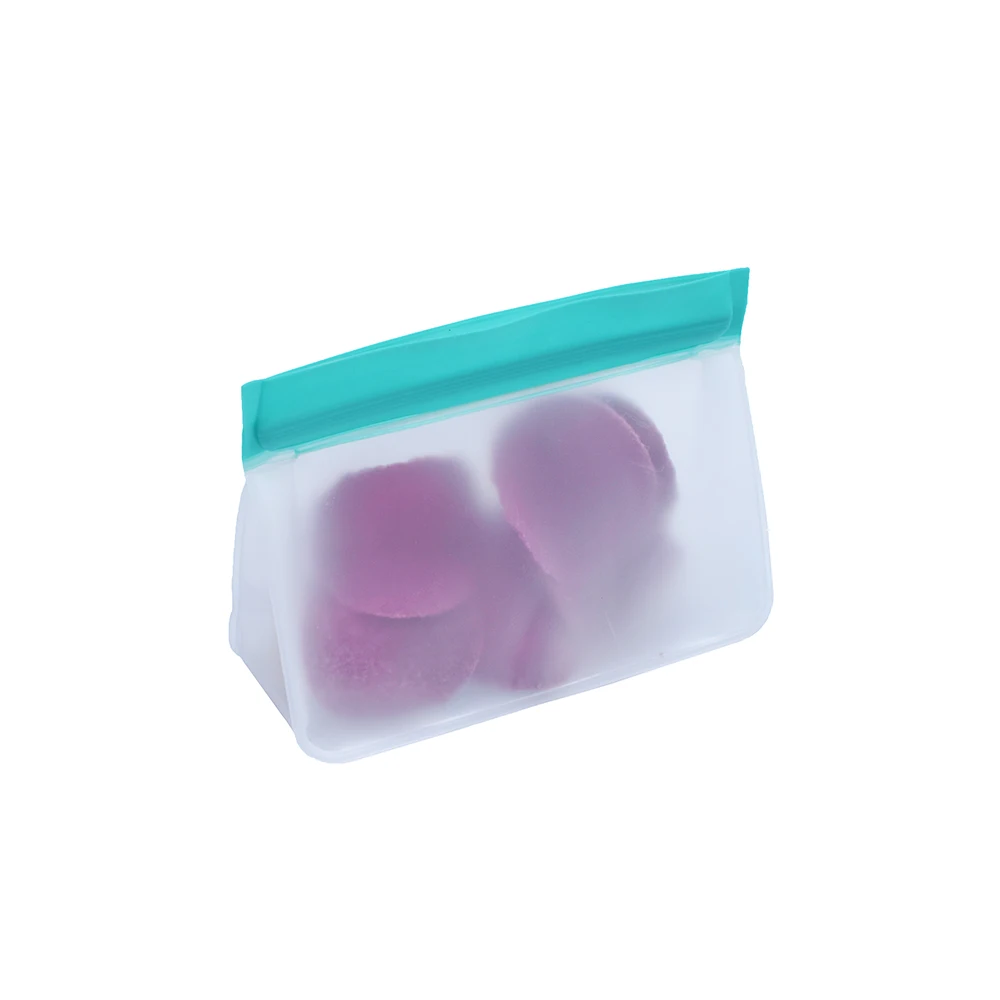 Многоразовые Slicone сумки для хранения еды легко уплотнение Ziplock Ланч морозильник сумка для детей свежие контейнеры для еды домашний кухонный Организатор