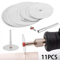 10pcs mini circular saw blade electric grinding cutting disc rotary tool for metal cutter power tool wood cutting discs