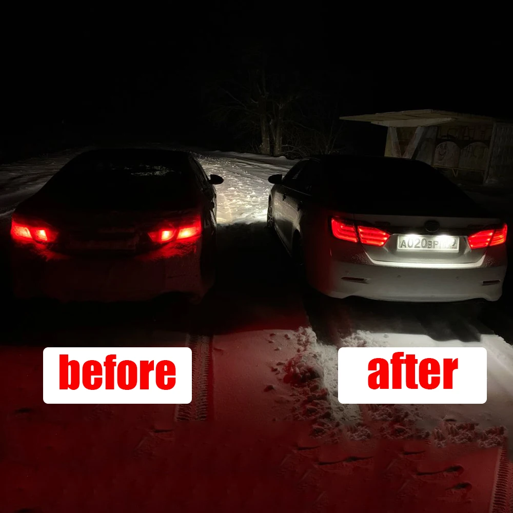 

License Plate Light for Mercedes-benz W204 W212 C207 C216 W221 Car License Plate Lights Exterior Accessories No Error