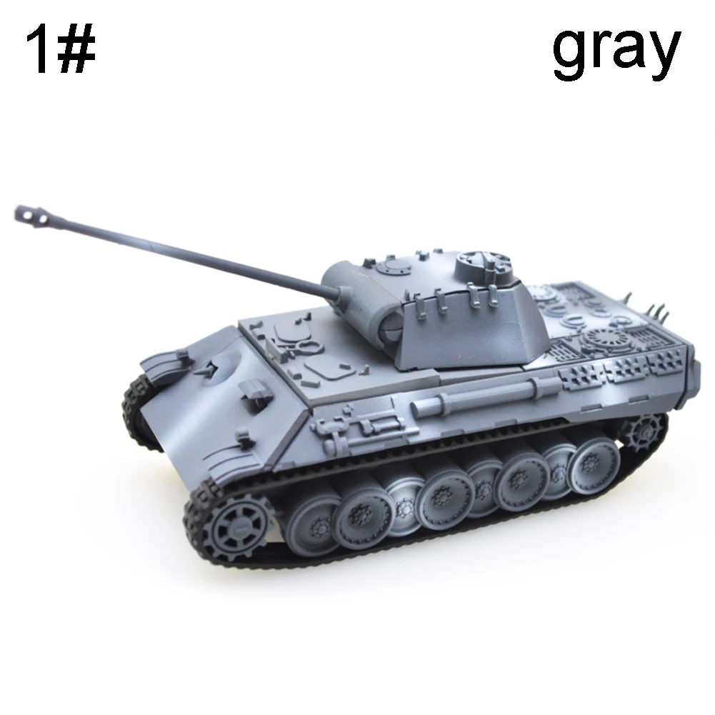 1/72 Немецкий тигр пантера Танк модель DIY Собранные Детские пазлы Модель Набор для обучения используется домашний декор положить на стол