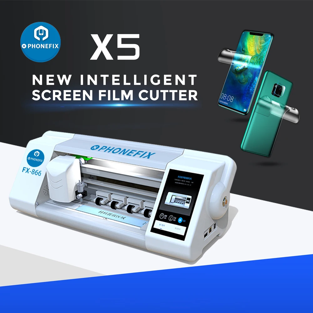 PHONEFIX FX 866 мобильный телефон гидрогель пленка изогнутая экранная машина для