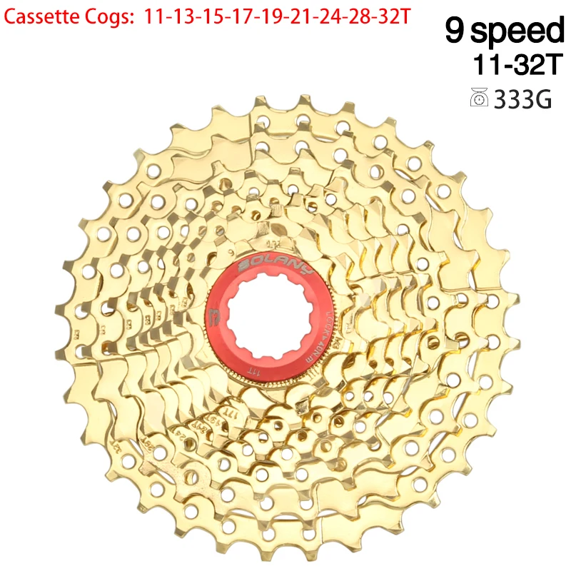 BOLANY MTB кассета 8S 9S 10 Скорость 11 32/40/42/46/50T горный велосипед стальной свободного хода