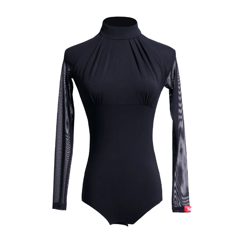 Модный Топ для латинских танцев женская одежда Бальных тренировок танго сальса