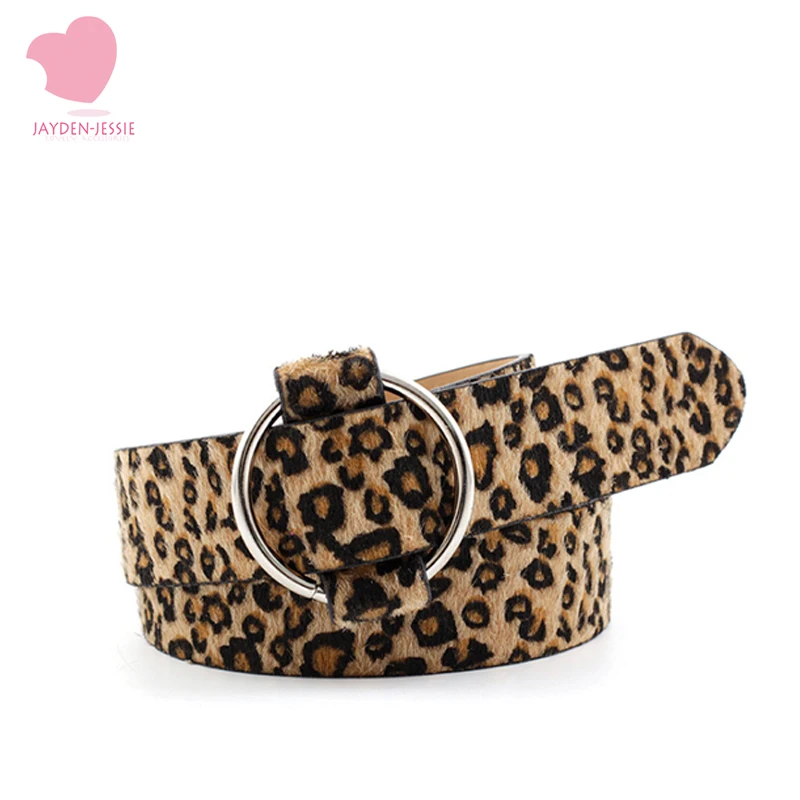 Печатные ленты из змеиной кожи для женщин золотой круглый ремень с пряжкой пояс