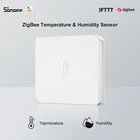 Датчик температуры и влажности SONOFF SNZB-02 - ZigBee работает с мостом SONOFF ZigBee, проверка данных в реальном времени через приложение eWeLink