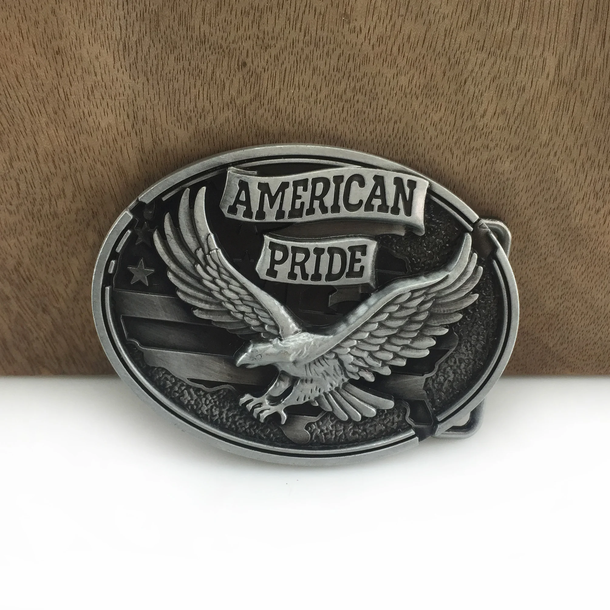 BuckleClub оптовая продажа ретро Американский Прайд Орел пряжка для ремня в западном