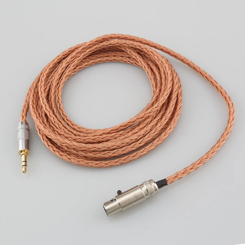 New 2.5mm 4.4mm XLR 16 Core 99% 7N OCC Earphone Cable For AKG Q701 K702 K271 K272 K240 K141 K712 K181 K267 K712 Headphone