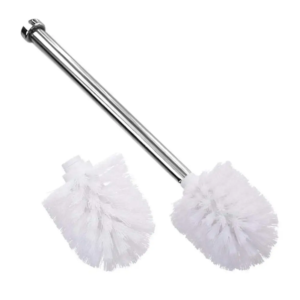 

Toilet Brush Water Leak Proof Toilet Brush High-End Stainless Brush Flexible Soft Bristles Toilet Toilet Brush Brush Steel A0B9