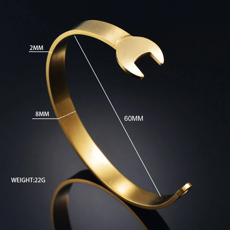 Инструменты регулируемого размера гаечный браслет 20 г металлические браслеты из