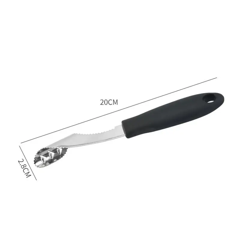 4 шт. перцеочиститель инструменты с зубчатыми ломтиками из нержавеющей стали