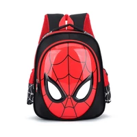 MARVEL SPIDERMAN Backpacks Super heroes New School Bag stereo Children Boys Kindergarten Backpack Kids Children Cartoon Bags