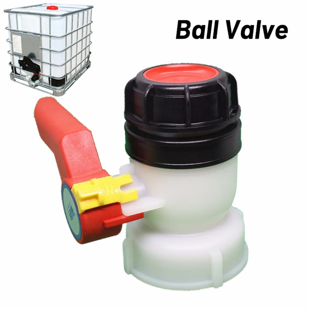 

HDPE IBC Tank Replacement Valve DN50 Tap Water Oil Container Coarse Thread Drain Ball/butterfly Valve