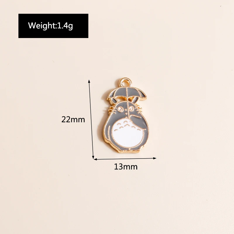 10 шт. 13*22 мм мультфильм эмаль шиншиллы Подвески для изготовления ювелирных