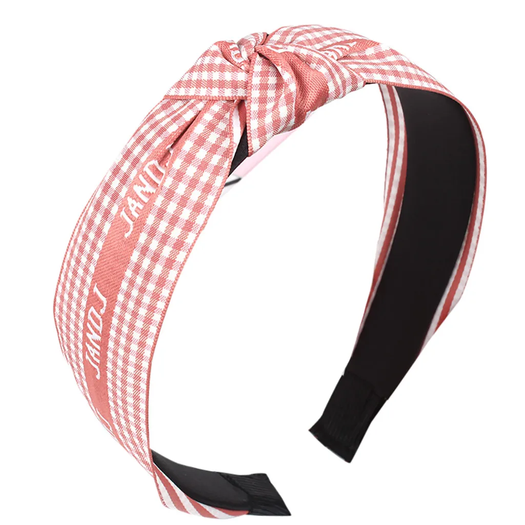 Сетка бант женские аксессуары для волос Женский Галстук бархатный с буквенным