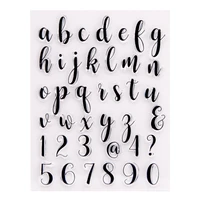 alphabet english letters rubber stamps for diy scrapbooking card clear stamp making album photo crafts template decoration
