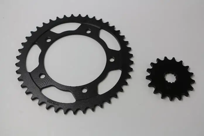 Подходит для GSXR600 GSXR 600 Φ 750 GSXR750 2006 2007 2008 2009 2010 2011 Мотоциклетная цепь комплект