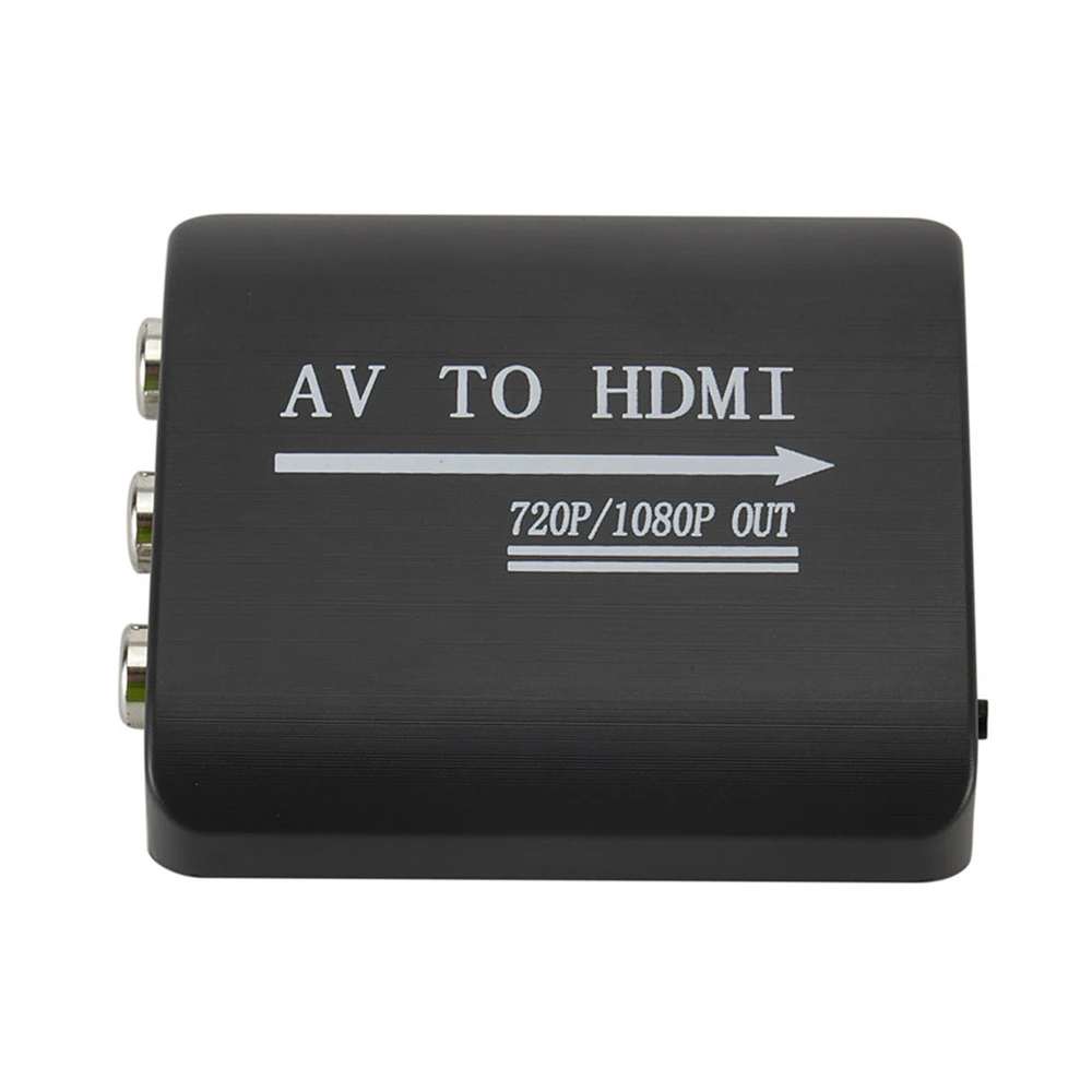 Новый цифровой мини HDMI К AV адаптер преобразователя сигнала выход 1080p HD